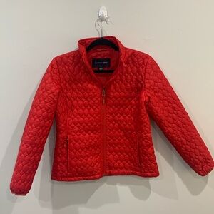 Lands end red Jacket